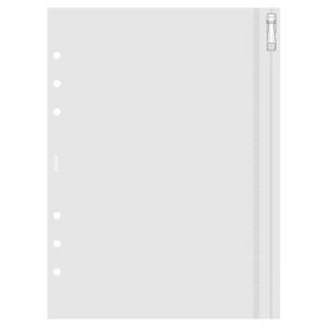 Прозрачно джобче - плик за органайзер Filofax A5 със странично отваряне