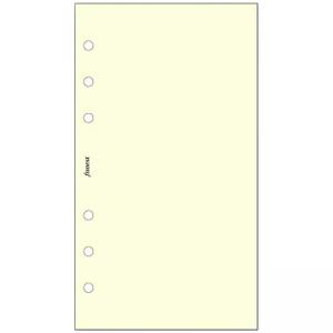 Пълнител за органайзер Filofax, Personal с 30 кремави нелинирани листа