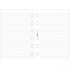 Пълнител за органайзер Filofax, Pocket: Ruled Notepaper