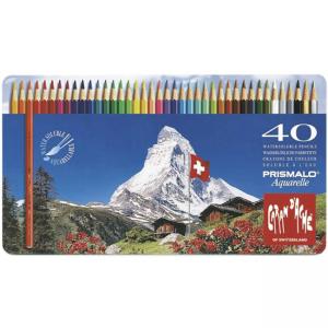 Комплект моливи Caran d'Ache Prismalo, 40 цвята