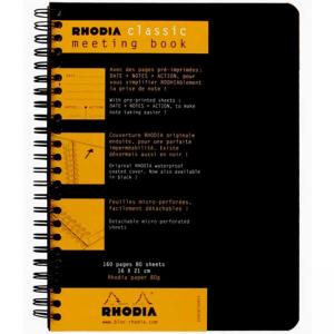 Тетрадка - органайзер Rhodia Meeting Book, A5 размер