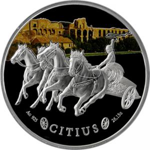 Колекция сребърни монети Гладиаторите на Колизеум, могъщество и сила