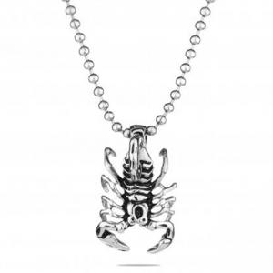Мъжки медальон  SILVER FLAME скорпион