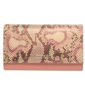 Дамско портмоне цвят Розов питон - ROSSI