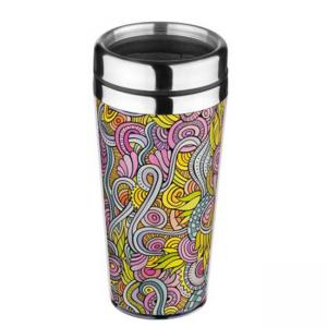 Термо чаша абстрактно изкуство