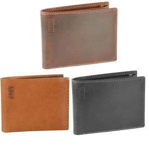 Мъжки хоризонтален портфейл Mano Olearius, естествена кожа