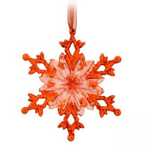 Висулка снежинка мед