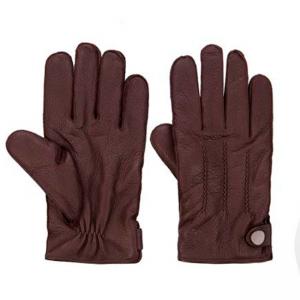 Мъжки тъмно кафяви ръкавици Silver Flame