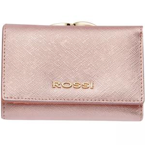 Малко дамско портмоне Блестящо Розово - ROSSI