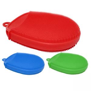 Силиконова ръкавица четка