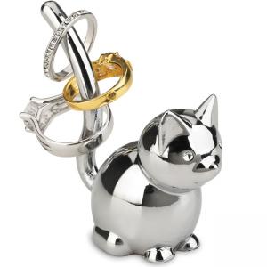UMBRA Поставка за пръстени “ZOOLA CAT“ - котка