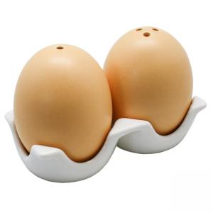 Vin Bouquet/Nerthus  Комплект за сол и пипер с поставка за яйца