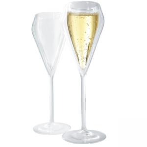 Vin Bouquet Комплект от 2 бр. двустенни стъклени чаши за шампанско