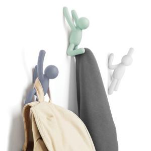 UMBRA Комплект от 3 бр закачалки за стена “BUDDY“ - 3 цвята