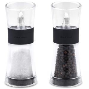 COLE & MASON Комплект мелнички за сол и пипер “FLIP“ - 15,4 см. - черни