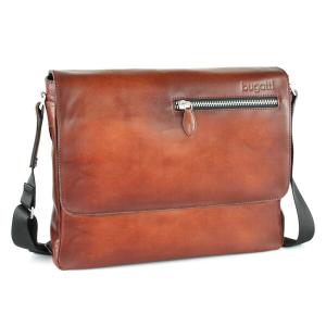 Кожена чанта Bugatti Domus L, хоризонтална, голяма