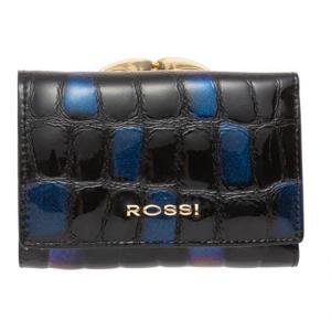Малко дамско портмоне цвят Фентъзи крокодил ROSSI