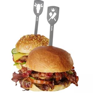 GEFU Комплект от 2 бр. шишчета за хамбургери или месо “TORRO“ - бик и брадва
