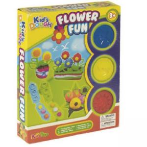 Моделин мек 3 цв.х 50 г с формички Flower