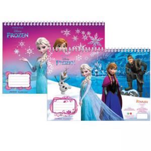 Комплект Frozen скицник, шаблони, линийка, стикери и 2 стр. за оцветяване