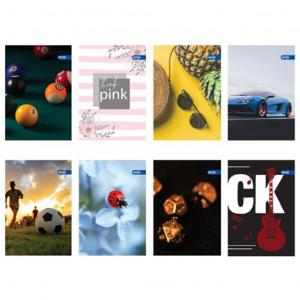 Тетрадка A5 UV Basic, 40 л. бели