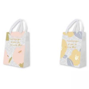 Торбичка подаръчна вертикална 19х8.5x25 см, мат PP, Flower