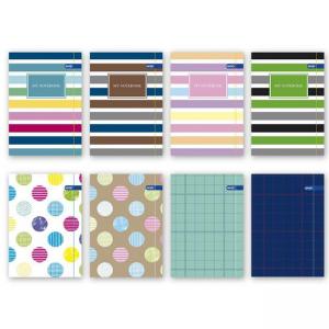 Тетрадка A4 конц.шита мат/UV Harmony, 80 л.ред, 70 г/м2