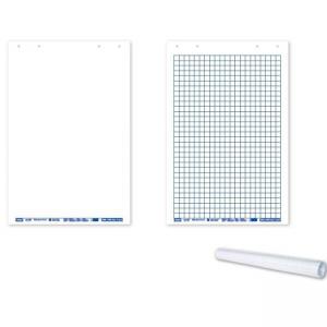 Бележник за флипчарт, бял, 60х90 см, 20 л.