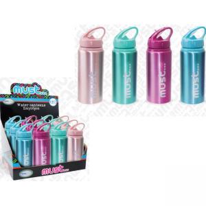 Бутилка за вода метална 500 мл, Metal Colours Must