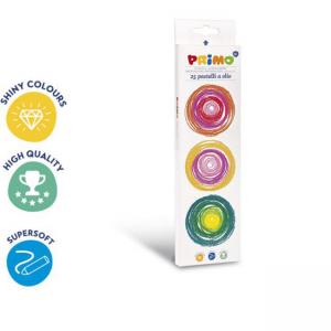 Пастел маслен, 25 цвята, Ø 8 x 60 мм