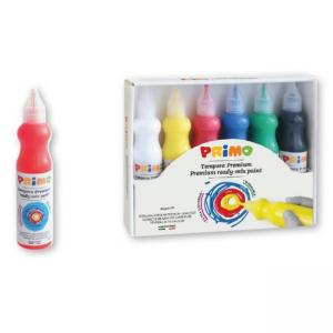 Темпера 6 цв.х 75 мл бутилка с дюза за контрол