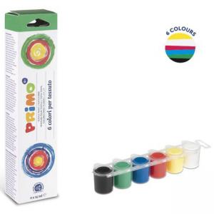 Текстилни бои 6 цв.х 25 мл, в бурканчета Текстилни бои 6 цв.х 25 мл, в бурканчета