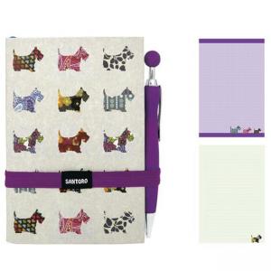 Бележник с химикалка Scottie Dogs
