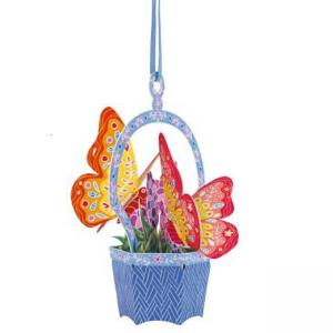 Картичка Butterfly Basket - Lavender, Chandelier