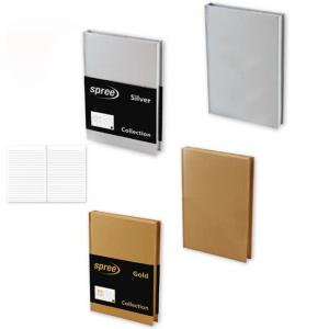 Бележник 14х20 PVC Silver 168 л.