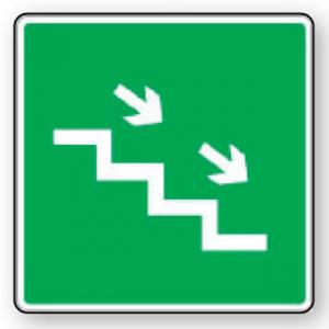 Пиктограма Стълбище към авариен изход