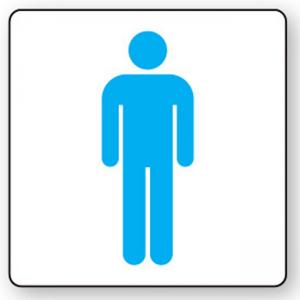 Пиктограма WC господа