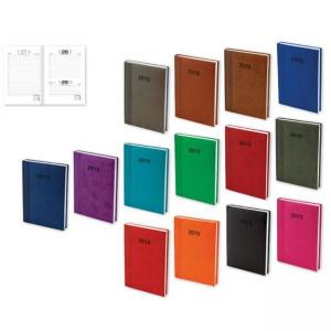 Бележник с дати 14х20 термо с кант 168 л.