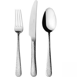 HERDMAR Комплект прибори за хранене MONTANA- 36 части - с позлатена дръжка