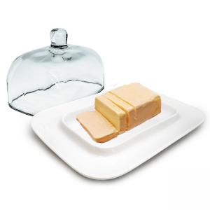 Vin Bouquet Порцеланов съд за масло със стъклен капак