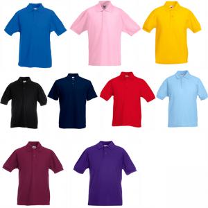 Детска тениска с якичка