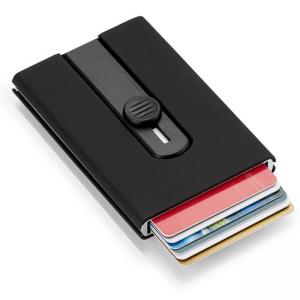 PHILIPPI Органайзер за кредитни карти със защита POP OUT - цвят черен