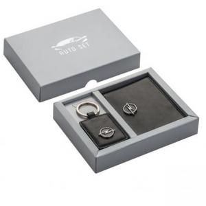 Сет от ключодържател и калъф за документи с лого Opel