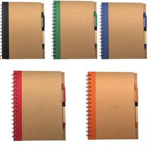 Еко бележник A5 с твърди корици