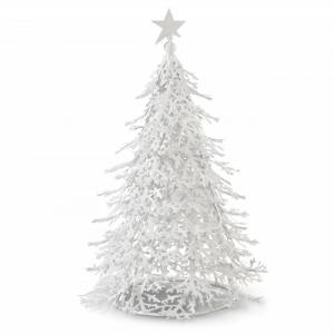 PHILIPPI Бяла метална елха ARBRE - ръчно изработена