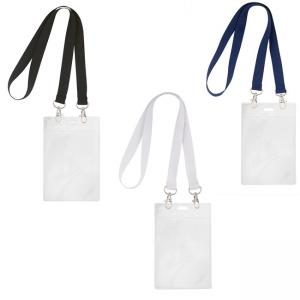 Връзка с две карабинки + калъф за бадж