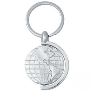 Метален ключодържател глобус