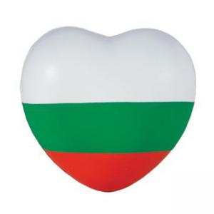 Сърце с трикольор - антистрес