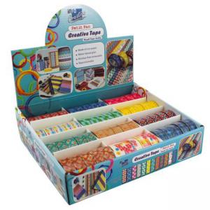 Лента лепяща Creative Petit Pan, 12 дизайна, 60 ролки 15 мм х 10 м