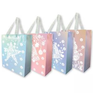 Торбичка подаръчна вертикална 25х8.5x33 см, мат PP, Christma